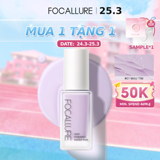 Kem lót dưỡng ẩm FOCALLURE làm sáng da chống thấm nước trọng lượng nhẹ hiệu 30g