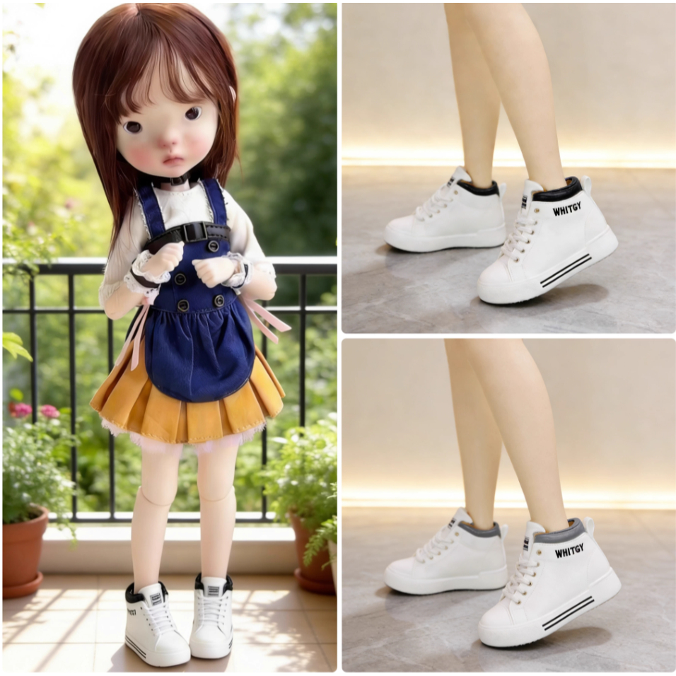 Giày trẻ em Ob22 / 24 Blythe Trắng