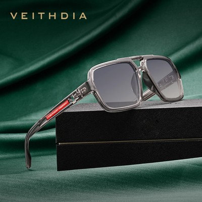 Kính Mát Nam VEITHDIA V7920 - Hình Vuông, Công Nghệ Photochromic, Bảo Vệ UV400