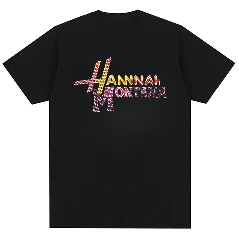 Áo Thun Thời Trang Đường Phố Unisex Hannah Montana - Miley Cyrus