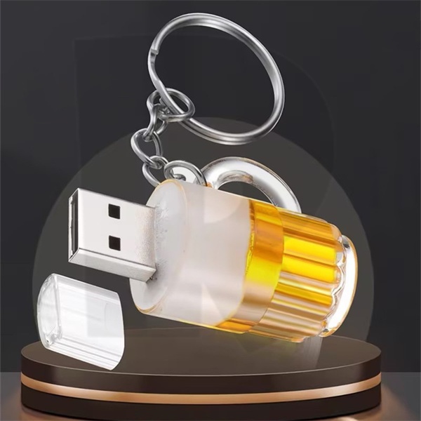 Sáng Tạo USB 2.0 Bia Thiết Kế 1GB 2GB 4GB 8GB 16GB 32GB 64GB 128GB 2TB Thẻ Nhớ Máy Tính