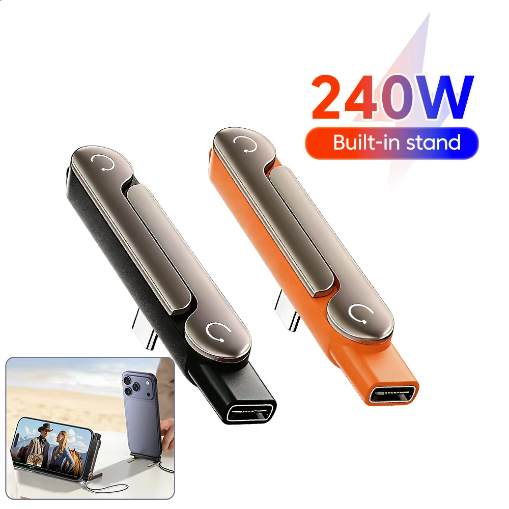 Bộ chuyển đổi giá đỡ sạc điện thoại Type-c Bộ chuyển đổi giá đỡ sạc nhanh 240W…