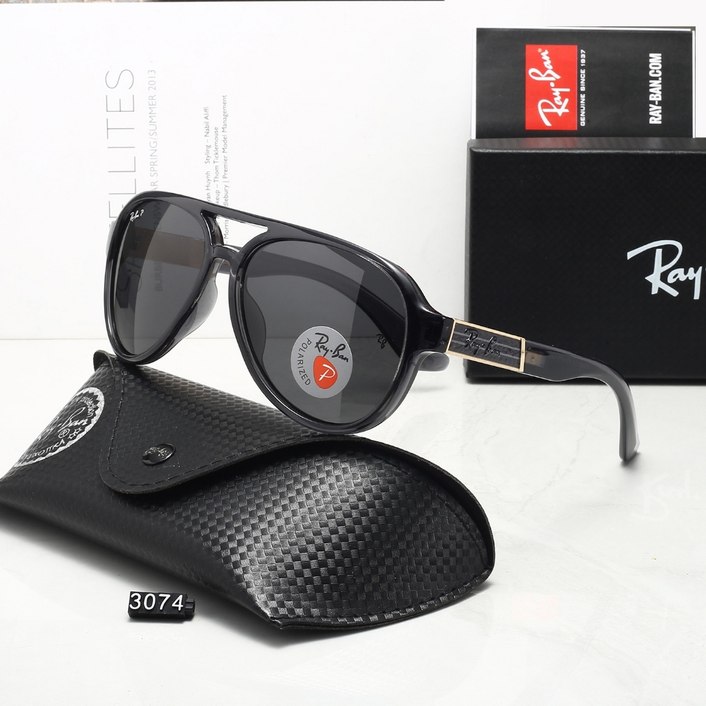 Kính râm phân cực RAYBAN Aviator Kính râm lái xe 3074 KK