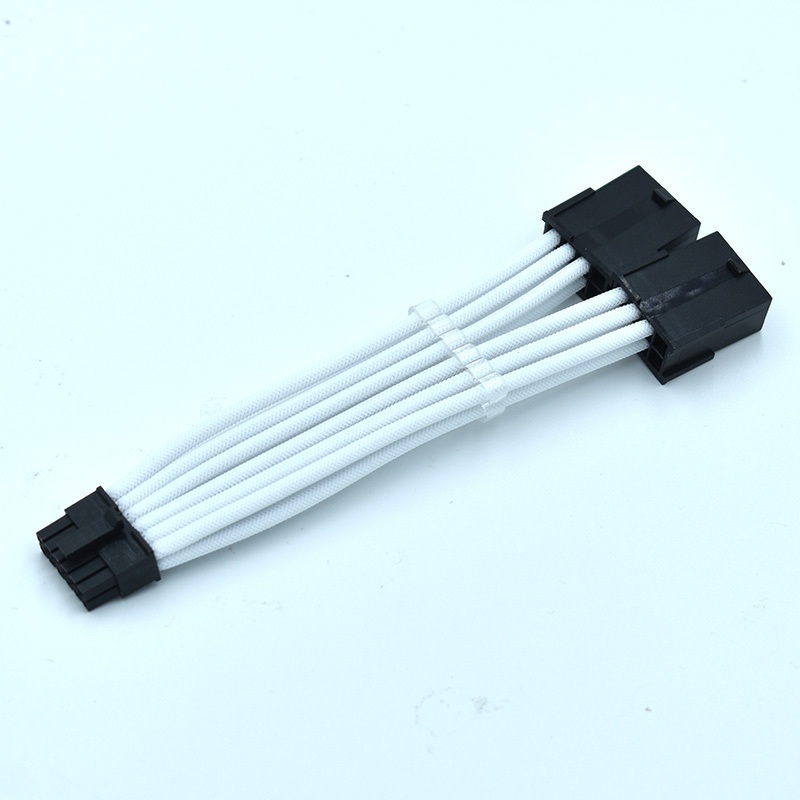 10CM / 30CM Dual PCIe 8 Pin Nữ Sang Mini 12 Pin Nam GPU Nguồn Cáp Cho NVIDIA GeForce RTX3080 RTX3090