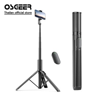 Chân máy Selfie OSGEER 1.7M, Chân máy điện thoại có thể mở rộng với điều khiển từ xa không dây Tương thích với điện thoại di động để chụp ảnh tự sướng, chụp ảnh, Video, phát trực tiếp