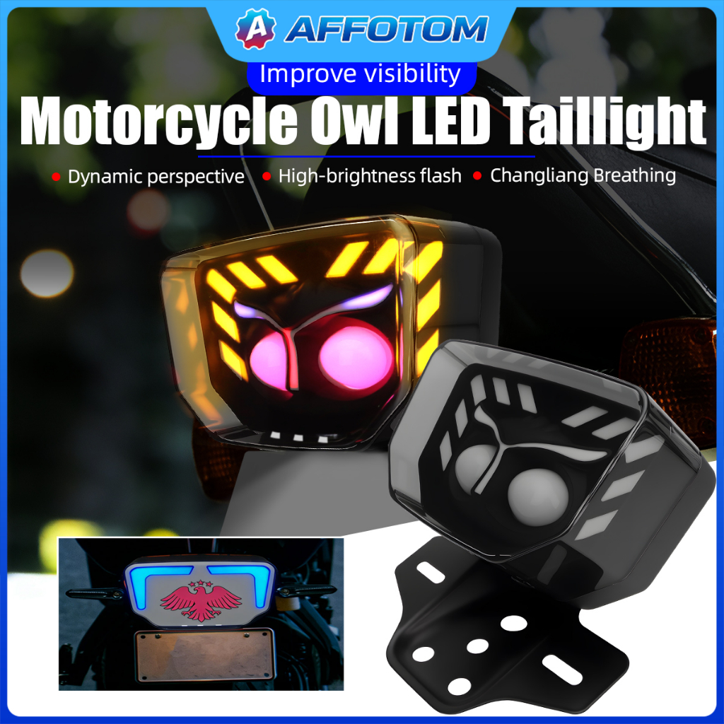 Đèn LED báo rẽ xe máy Devil Tail cho TMX125 TMX155 cho CG125 CG155