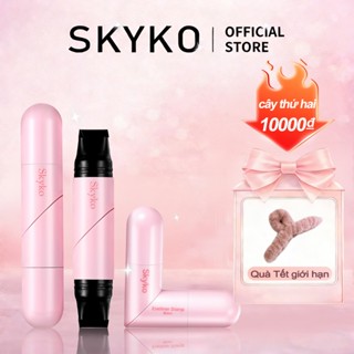 Bút kẻ mắt hai đầu SKYKO Bút kẻ mắt chống nước lâu trôi 2 màu