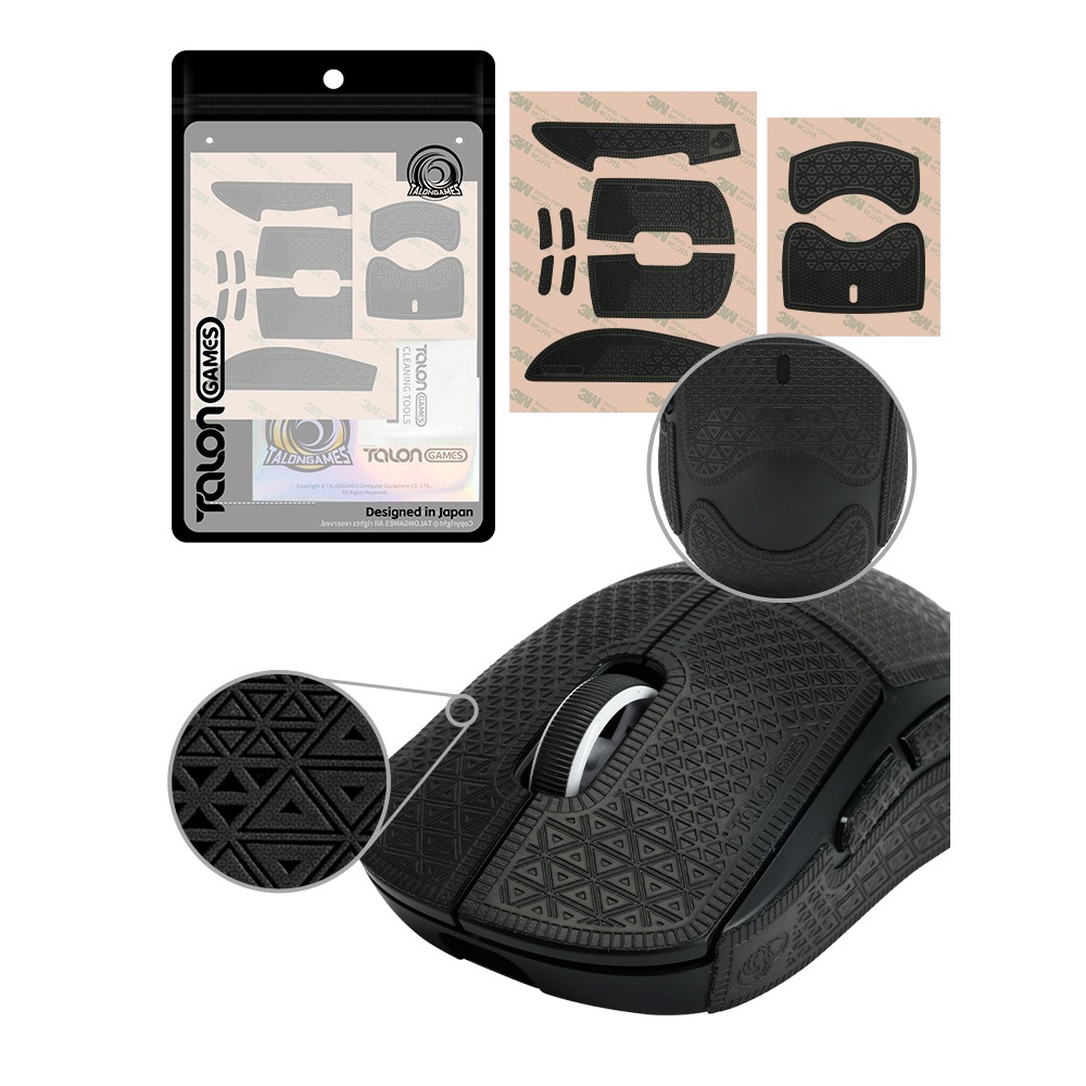 TATALONGAMES Mouse Grip Tape Phiên bản siêu cho Logitech G PRO X SUPERLIGHT 2C, Băng dính bộ da họa 