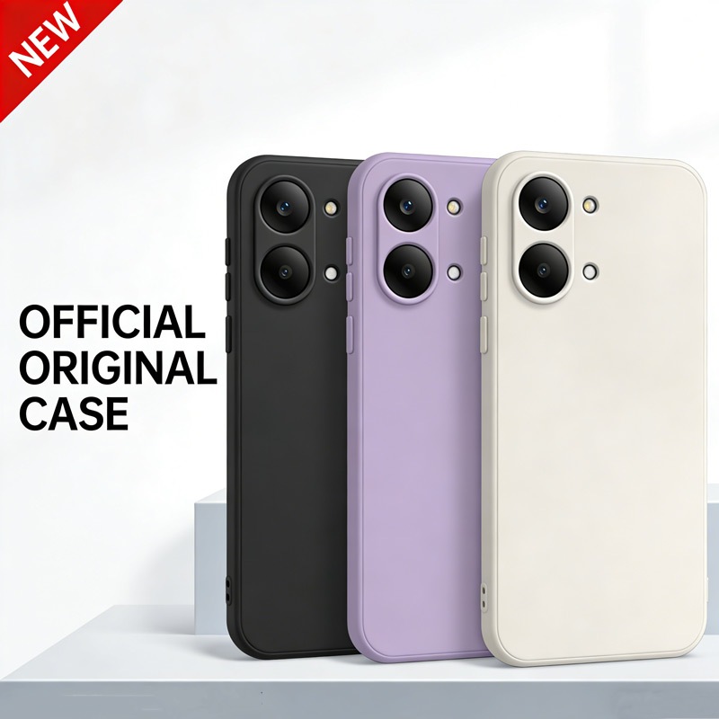 Ốp điện thoại khung viền dáng vuông cho Xiaomi POCO X8 M8 F8 Ultra F5 F4 M4 M3 X3 GT NFC F3 Pro Max 