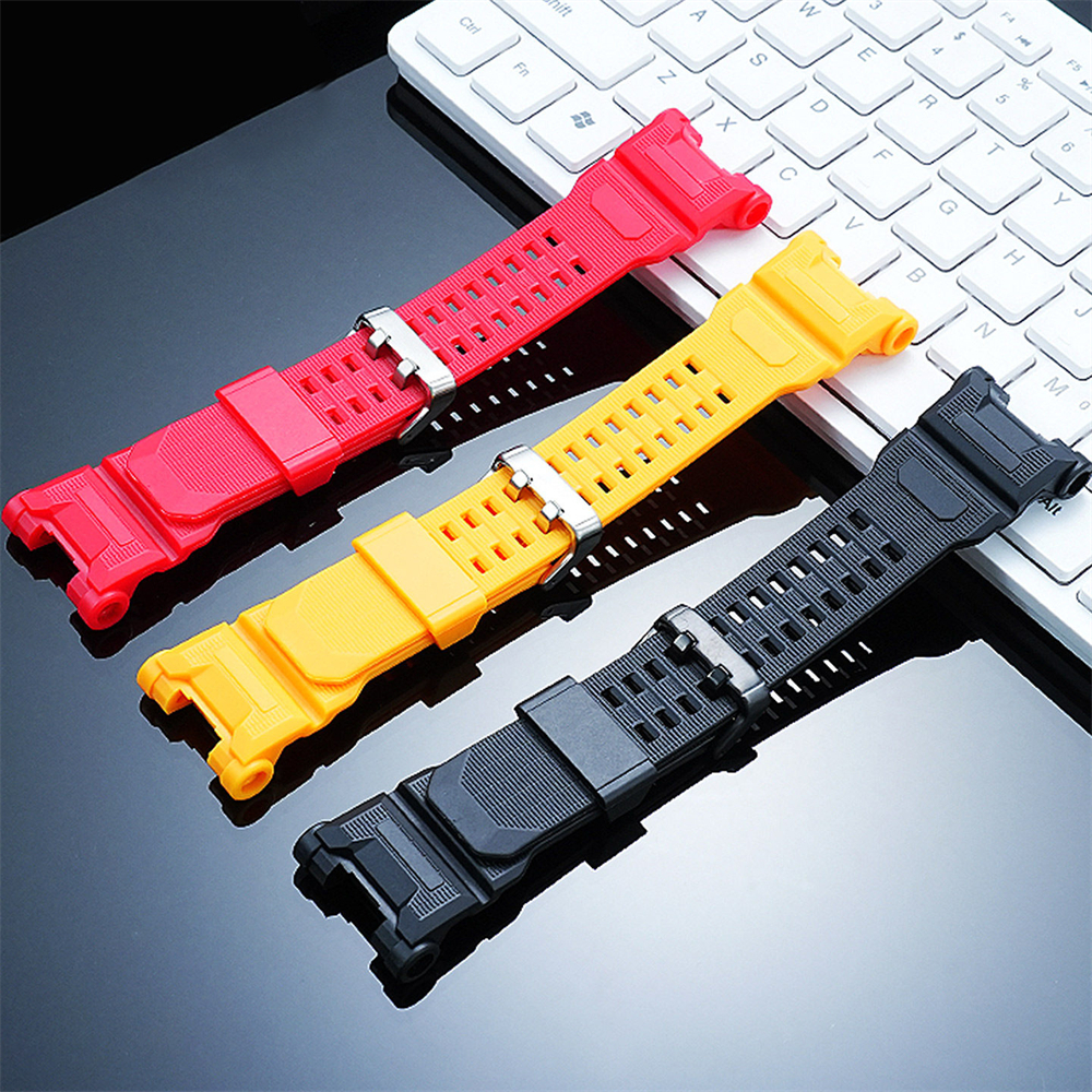WatchBand cho 3554 Catman 3rd GPR-H1000 Nhựa Dây Đeo Đồng Hồ Silicon Đại Diện Dây Xích Phụ Kiện