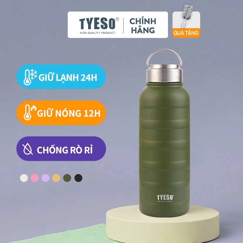 Bình giữ nhiệt TYESO Original bằng inox 304 Giữ lạnh giữ nóng an toàn sức khoẻ tumbler TS-8815/TS-88