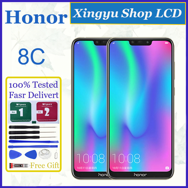 Dành Cho Honor 8C BKK-LX2 BKK-LX1 BKK-L21 BKK-AL00 BKK-TL00 BKK-AL10 Màn Hình LCD Hiển Thị Bộ Số Hóa