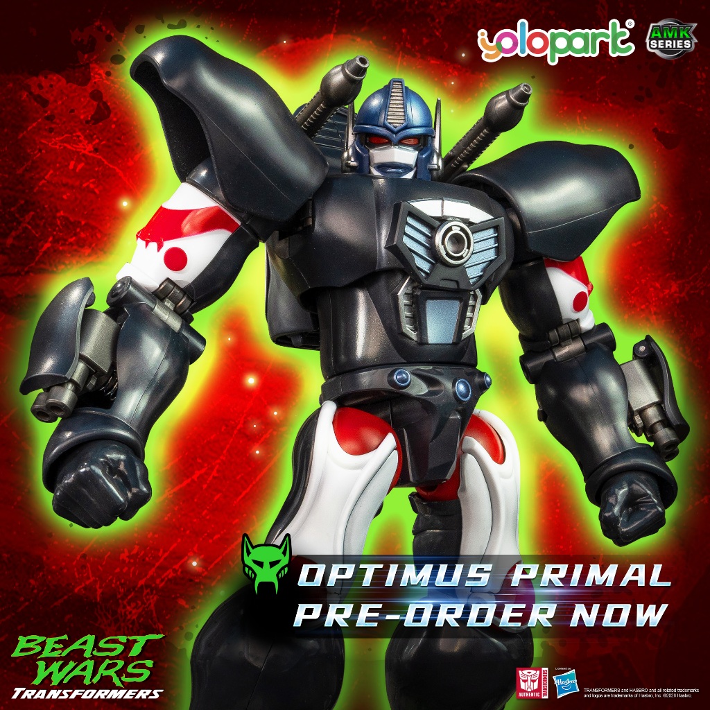 YOLOPARK AMK Series Transformers Beast Wars Optimus Primal 18cm 1 / 10 Bộ mô hình