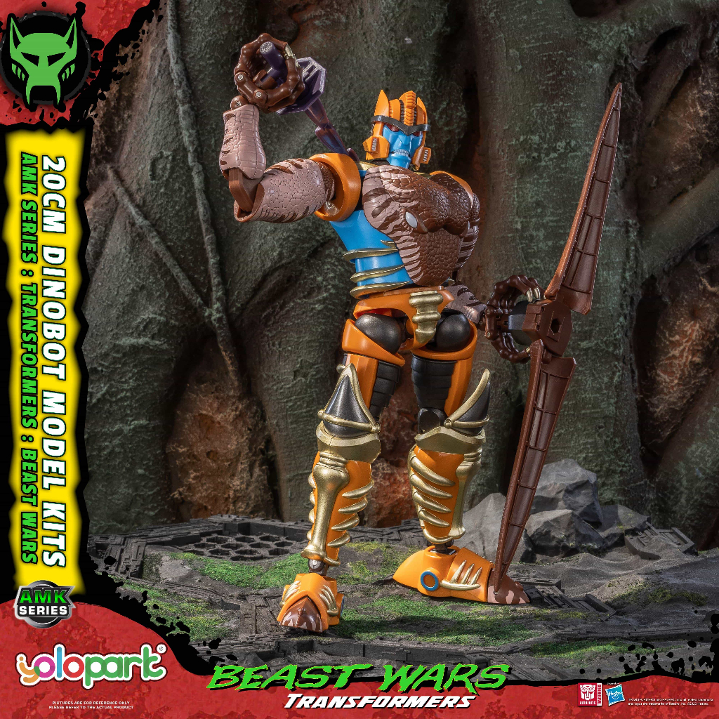 YOLOPARK AMK Series Transformers Beast Wars Dinobot 20cm 1 / 10 Bộ mô hình