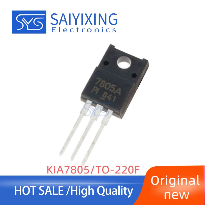 10 Chiếc Ống Điều Chỉnh Điện Áp Ba Đầu KIA7805 TO220F Chính Hãng Mới KIA7805API-U / P KIA7805A