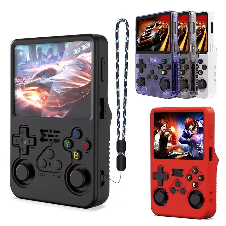 Ốp Bảo Vệ Thời Trang Cho R36S Silicon Mềm 360° Hộp bảo vệ thả cho phụ kiện máy chơi Game cầm tay R36