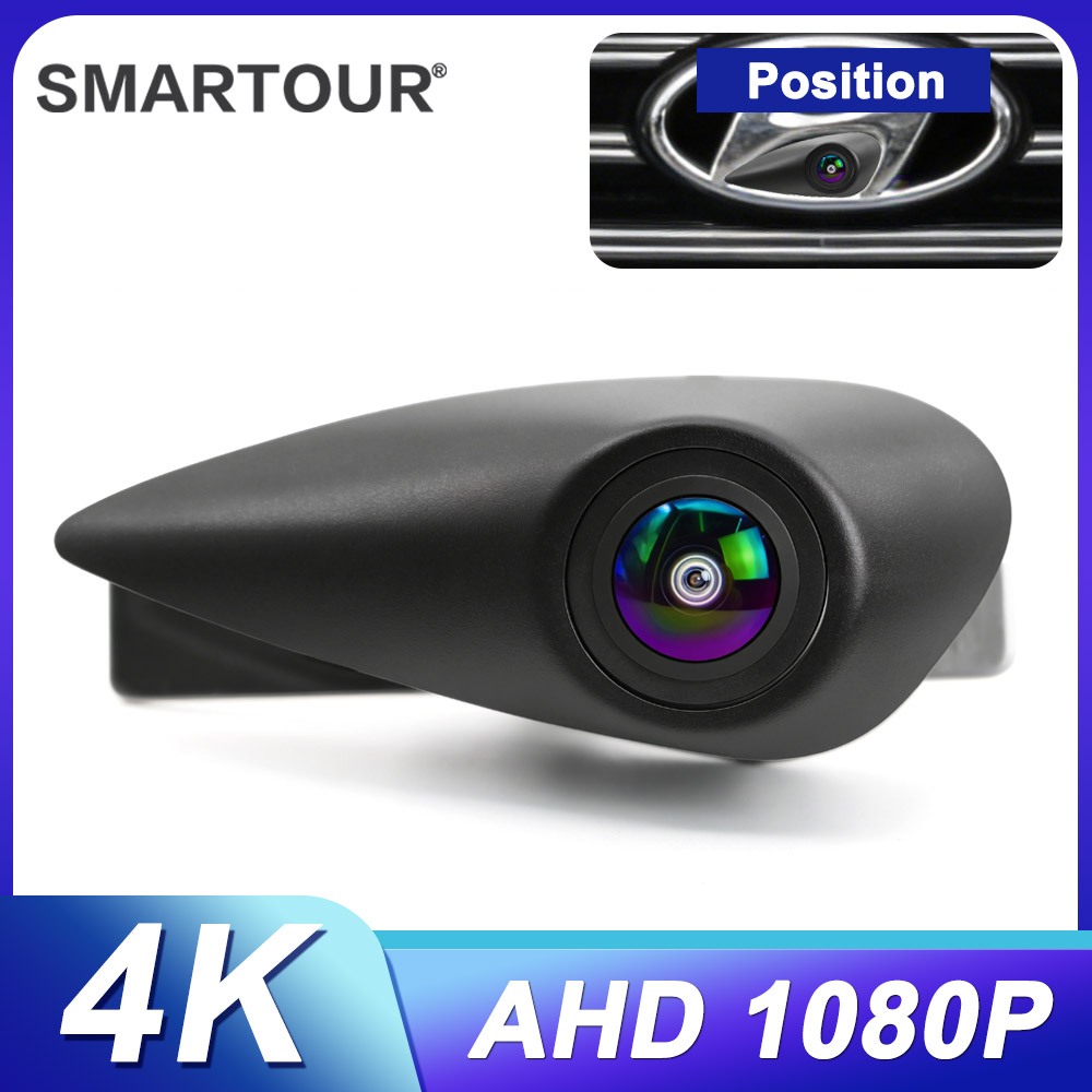 AHD 1080P Logo Xe Camera Quan Sát Trước Cho Xe Hyundai Elantra Verna Accent Tucson IX35 Santa Fe I20