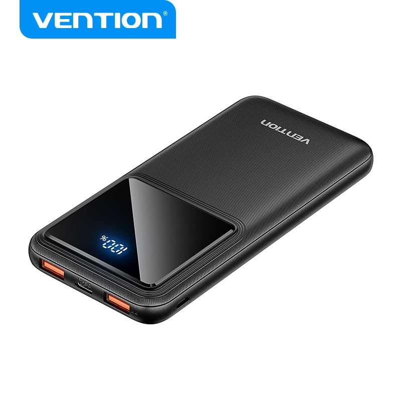 Vention  Sạc Dự Phòng 10000mAh 22.5W - Sạc nhanh PD 3.0, màn hình TFT