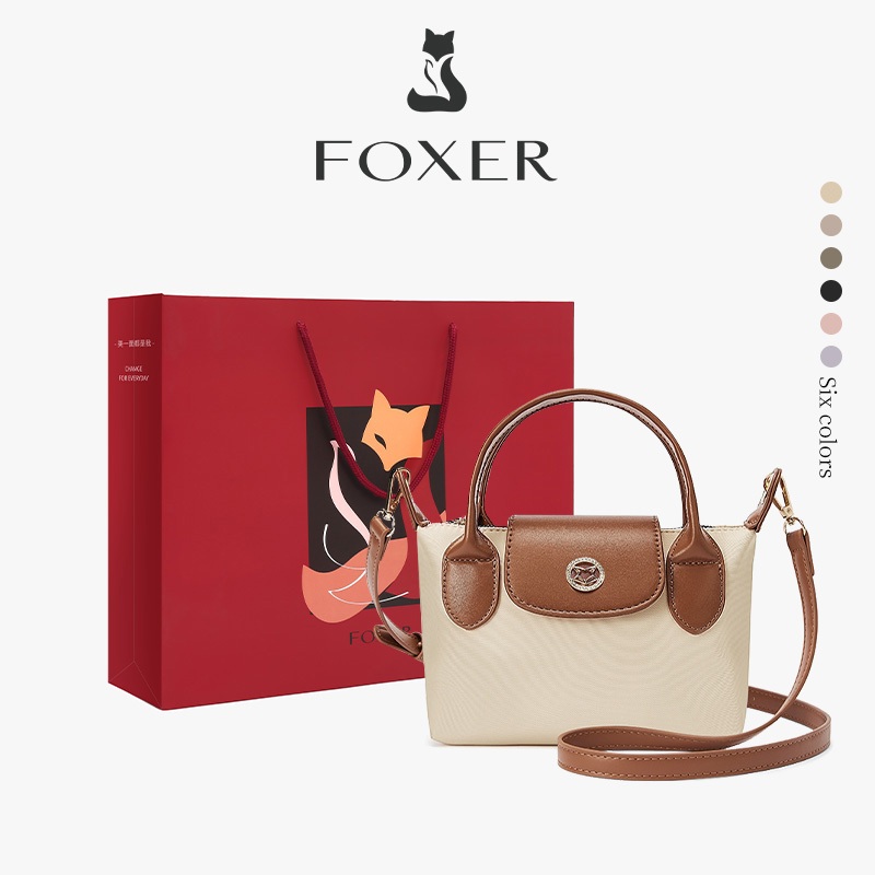 FOXER Túi xách nữ phong cách hàn quốc dây đeo