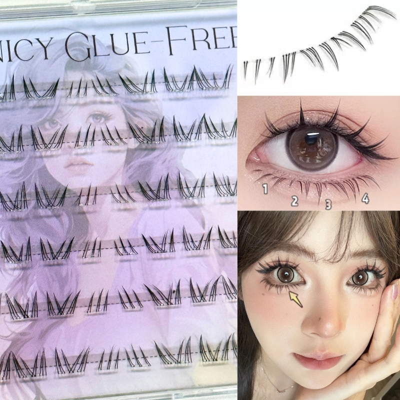 [99k/7 Hộp] Lookme Star - Lông Mi Giả Sẵn Keo Không cần sử dụng keo Lông mi dưới