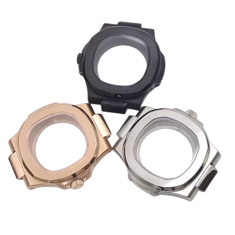 Phụ kiện đồng hồ Thích ứng với Vỏ chuyển động NH35 / 36 Vỏ thép không gỉ 39mm Vỏ mặt sau trong suốt