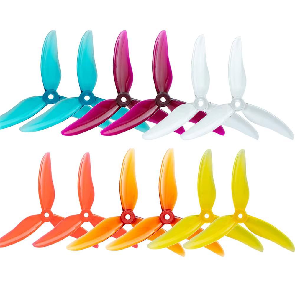 Cánh quạt FPV 20 CÁI / 10 Cặp Gemfan Hurricane 51499 Cánh quạt 3 cánh 5 Inch cho RC Drone FPV Racing