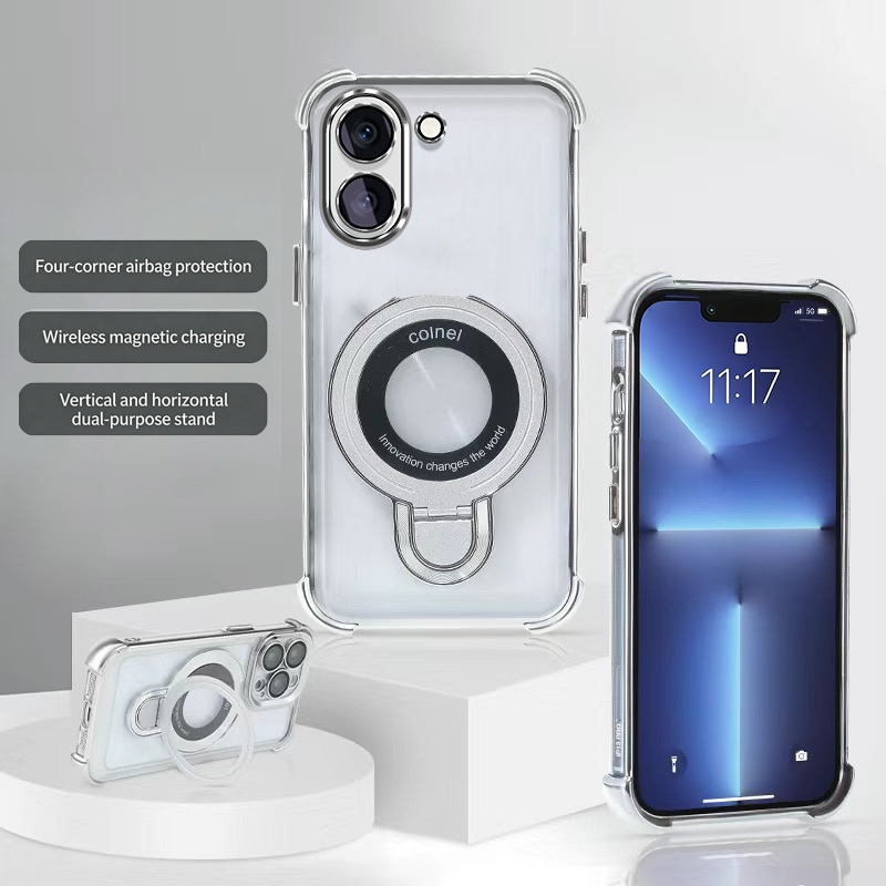 Ốp Lưng Cho Xiaomi Redmi Turbo 3 4 5 Max Turbo3 Turbo4 Turbo5 Pro Ốp Điện Thoại Giá Đỡ Từ Tính Túi K