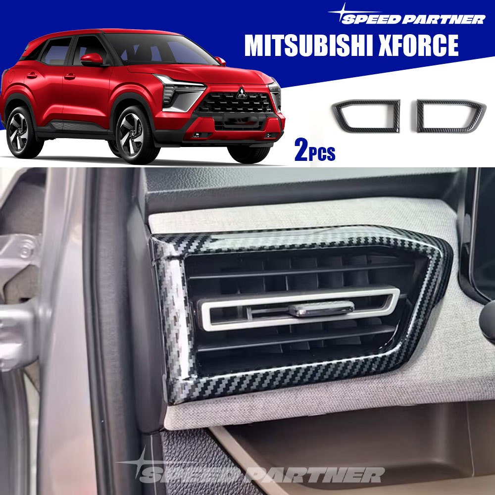Mitsubishi Xforce (2025-nay) 2 chiếc Viền lỗ thông hơi bên bằng sợi Carbon cho phụ kiện ô tô Xforce 