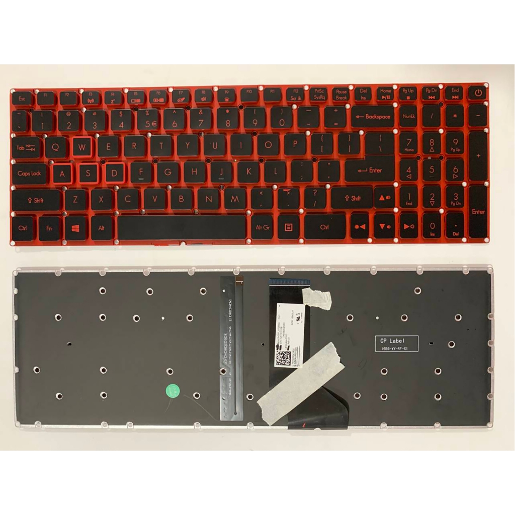 Bố Trí Hoa Kỳ Bàn Phím Laptop Cho Acer Nitro 5 AN515-51 AN515-52 AN515-53 AN515-53-52FA AN515-31 AN5