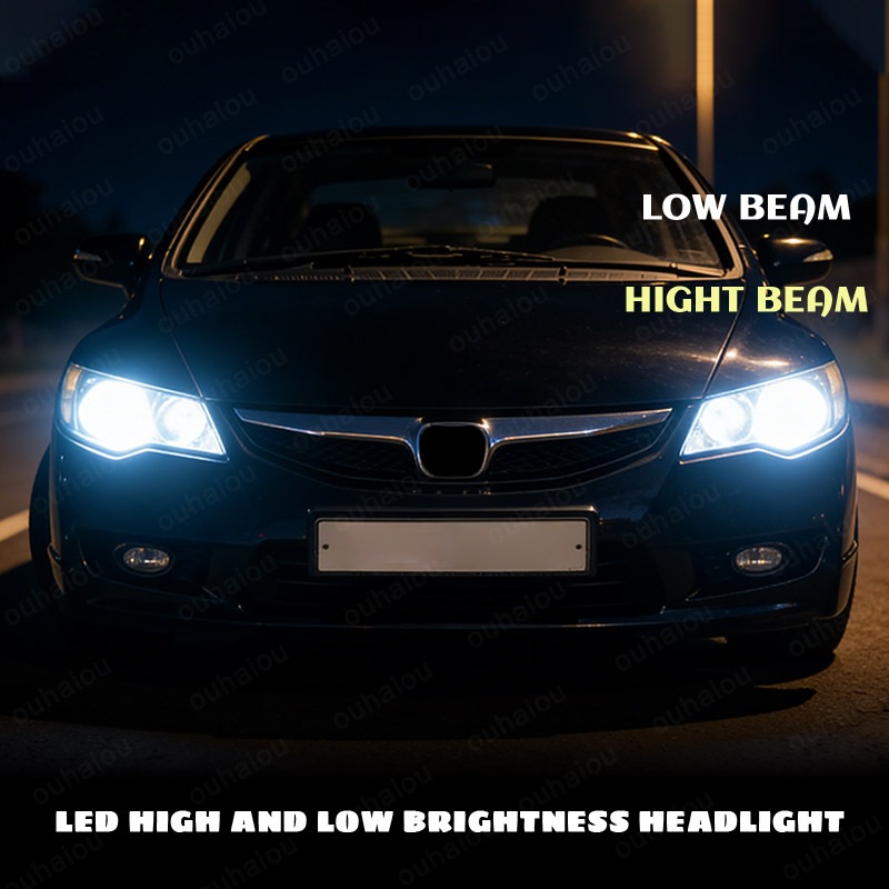 Dành Cho Xe Honda Civic Fd4 - Siêu Sáng 6500k Trắng H11 9005 9006 T10 Đèn Pha LED / Bóng Đèn Sương M