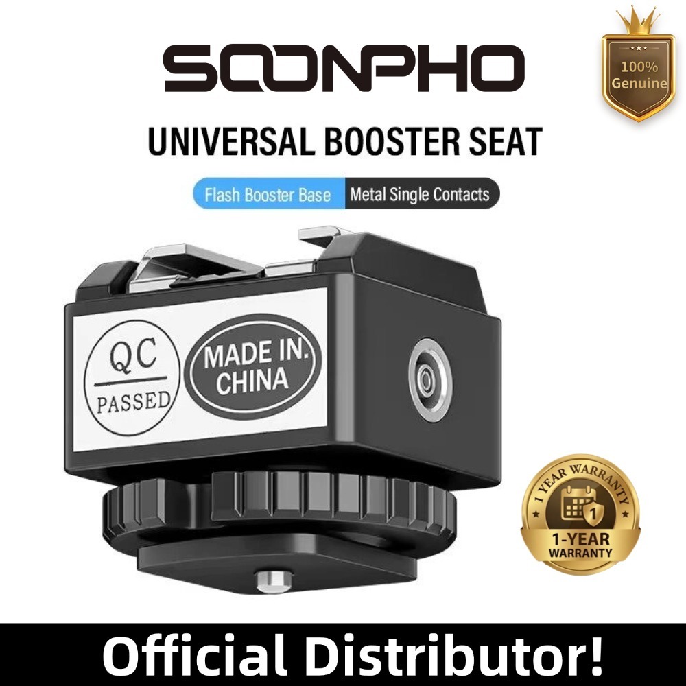 Soonpho Mới C-N2 Hot Shoe Converter Flash Adapter Booster Mount Booster Pad Cho Godox Mini Flash Im2