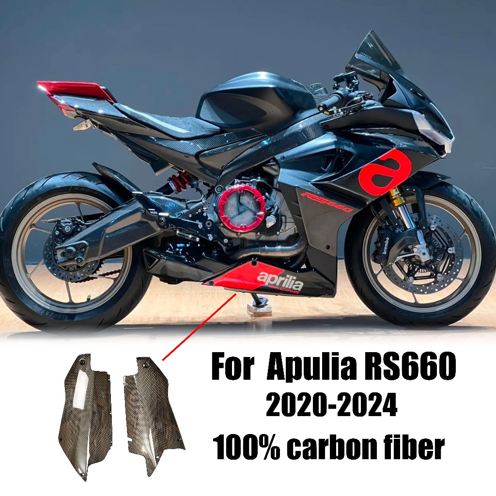 Thích Hợp Cho Aprilia RS660 RS660 2021 2022 2023 2024 100% Sợi Carbon Xe Máy Fairing Kit Vỏ Bảo Vệ D