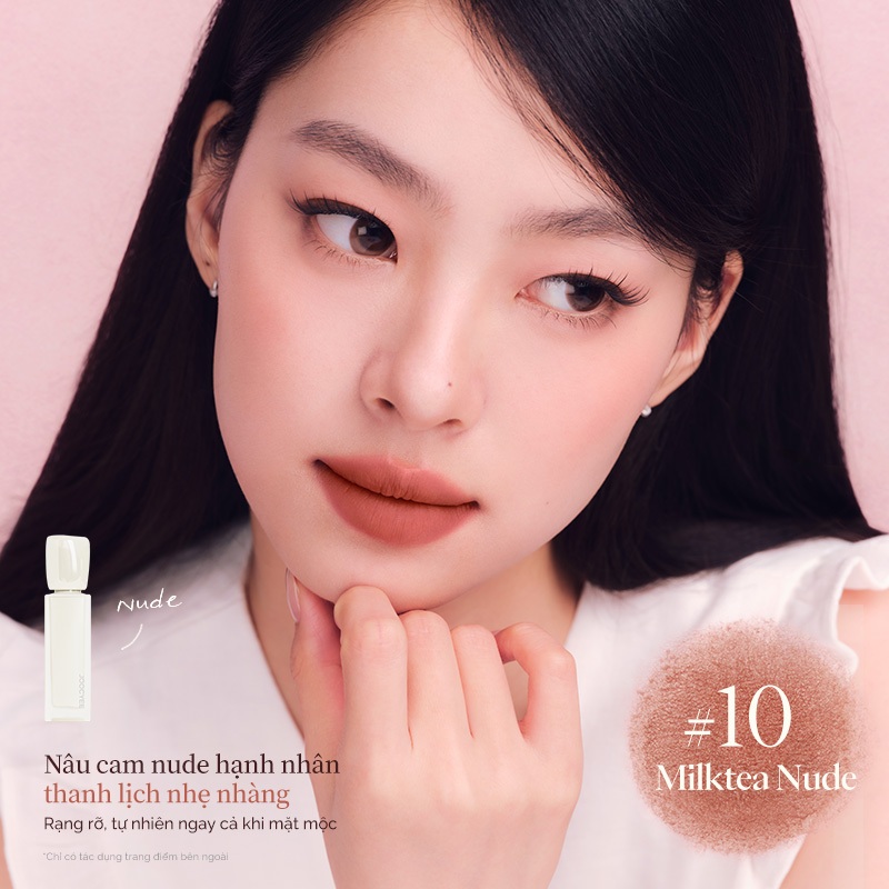 [Mới] Son kem bán lì JOOCYEE Matte Veil Lip Cream 3.0 thời thượng, tôn da, mỏng nhẹ, dưỡng ẩm, lâu trôi, không gây nặng môi. | BigBuy360 - bigbuy360.vn