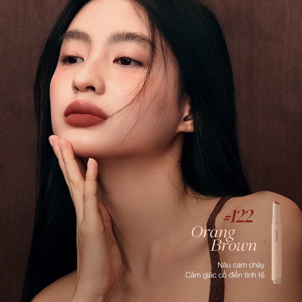 Son lì JOOCYEE Velvet Rouge dạng thỏi mịn lì lâu trôi bền màu 3g - DEAL SỐC | BigBuy360 - bigbuy360.vn