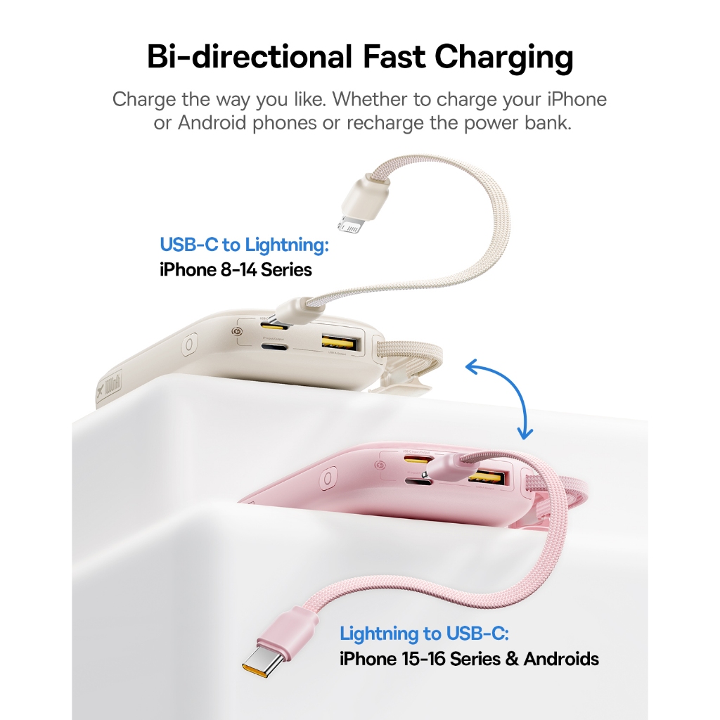 [CHUẨN CHỨNG NHẬN CCC] Sạc Dự Phòng Baseus EnerFill FC21 Qpow3 Ultra 10000mAh/20000mAh 22.5W - Sạc Nhanh 3 Cổng Kèm Cáp | BigBuy360 - bigbuy360.vn