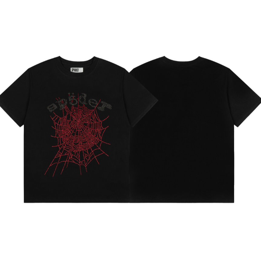 Áo thun ngắn tay bằng vải cotton nguyên chất SP5DER