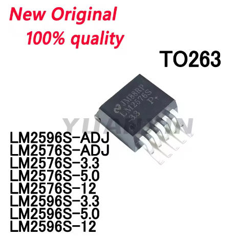 5 CÁI LM2596S-ADJ LM2576S-ADJ LM2576S-3.3 LM2576S-5.0 LM2576S-12 LM2596S-3.3 LM2596S-5.0 LM2596S-12 