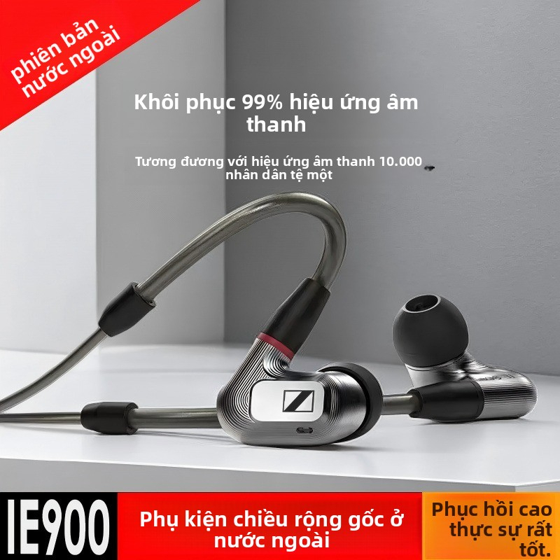 【Dành riêng cho audiophile】Tai nghe có dây HIFI âm thanh cao cấp, vỏ hợp kim nhôm + driver dynamic 7