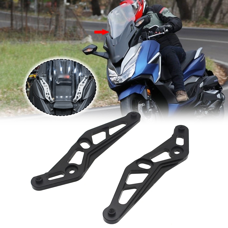 Xe Máy Kính Chắn Gió Giá Đỡ Xe Máy Kính Chắn Gió Điều Chỉnh Cho Xe Honda Forza350 Forza125 Forza 350