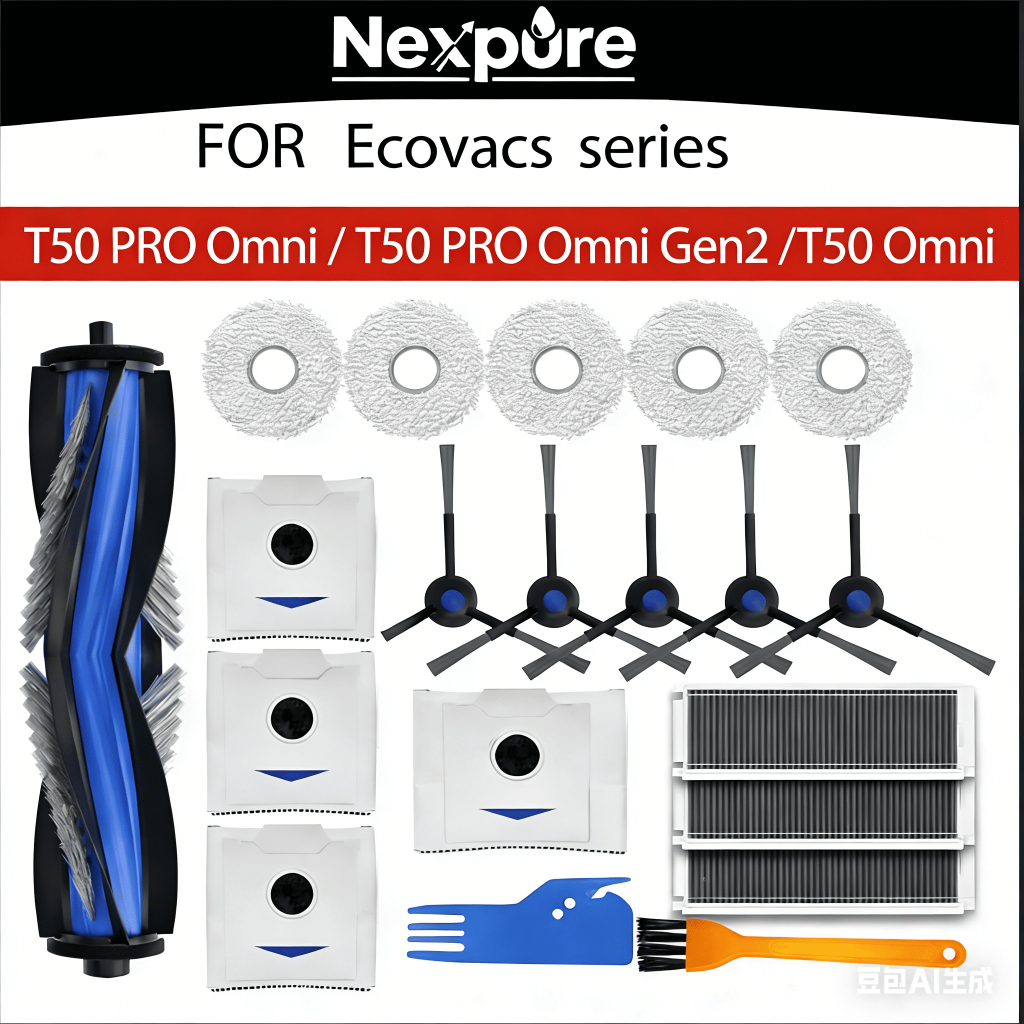 Dành Cho Ecovacs Deebot T50 Pro Omni / T50 Pro Omni Gen2 Máy Hút Bụi Bộ Phụ Kiện