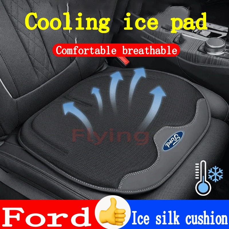 Ford Đệm Ghế Ô Tô Mùa Hè Thoáng Khí Đệm Làm Mát Cao Cấp Napa Da Băng Lụa Ghế Dành Cho mk2 mk3 Focus 