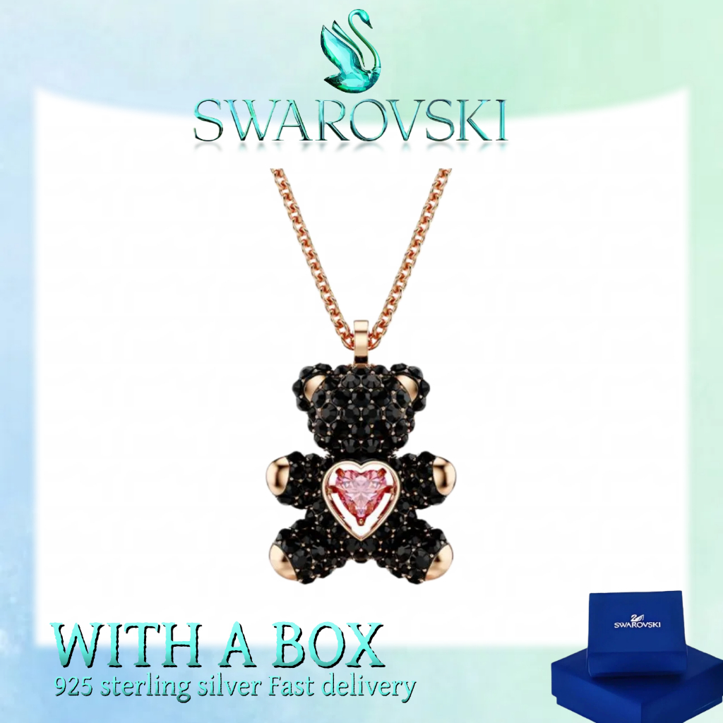 Đại lý mua cao cấp cho trang sức Swarovski làm bằng bạc nguyên chất Swarovski Teddy giả pha lê vòng 