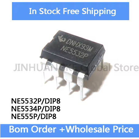 5 Chiếc Mới Chính Hãng NE5532P NE5534P NE555P DIP-8 IC Chip Còn Hàng Bán Buôn