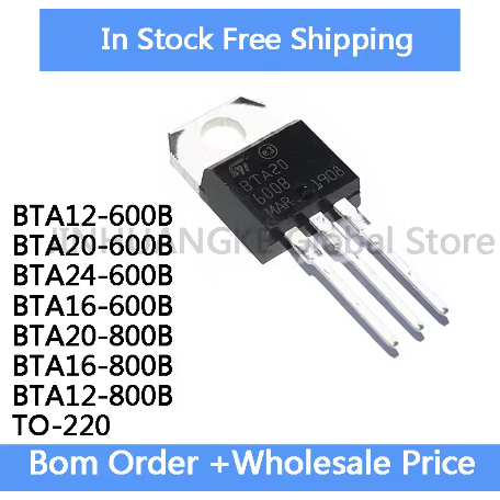 5 CHIẾC BTA12 BTA12-600B BTA20-600B BTA24 BTA24-600B BTA16 BTA16-600B BTA20-800B BTA16-800B BTA12-80