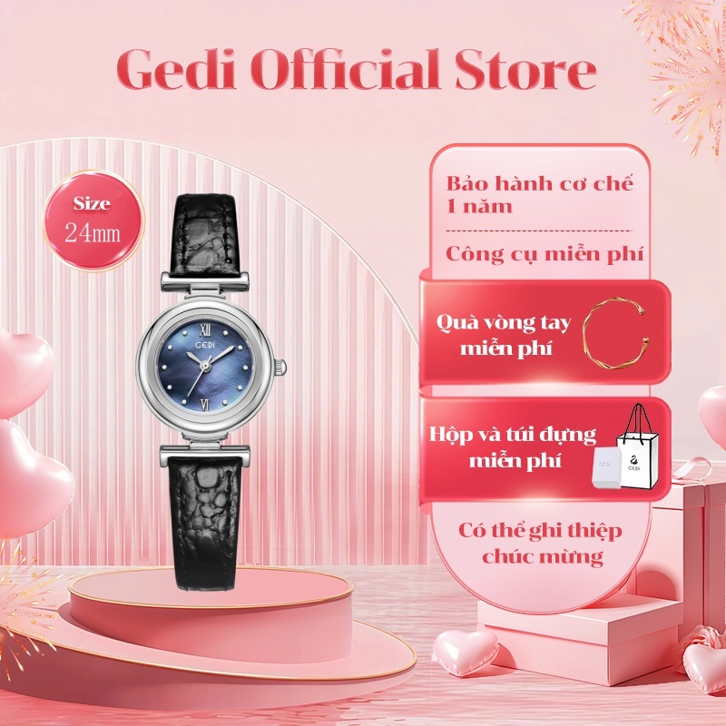 Đồng hồ nữ GEDI 13076