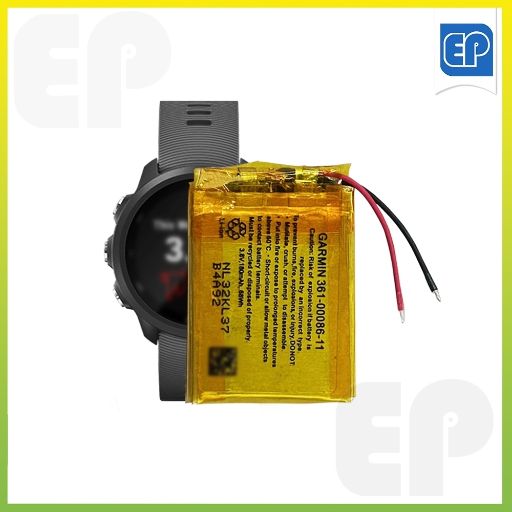Pin thay thế 361-00086-11 mới cho Garmin Forerunner 235 245 635 645 GARMIN GPS Fitness & Sport Smart