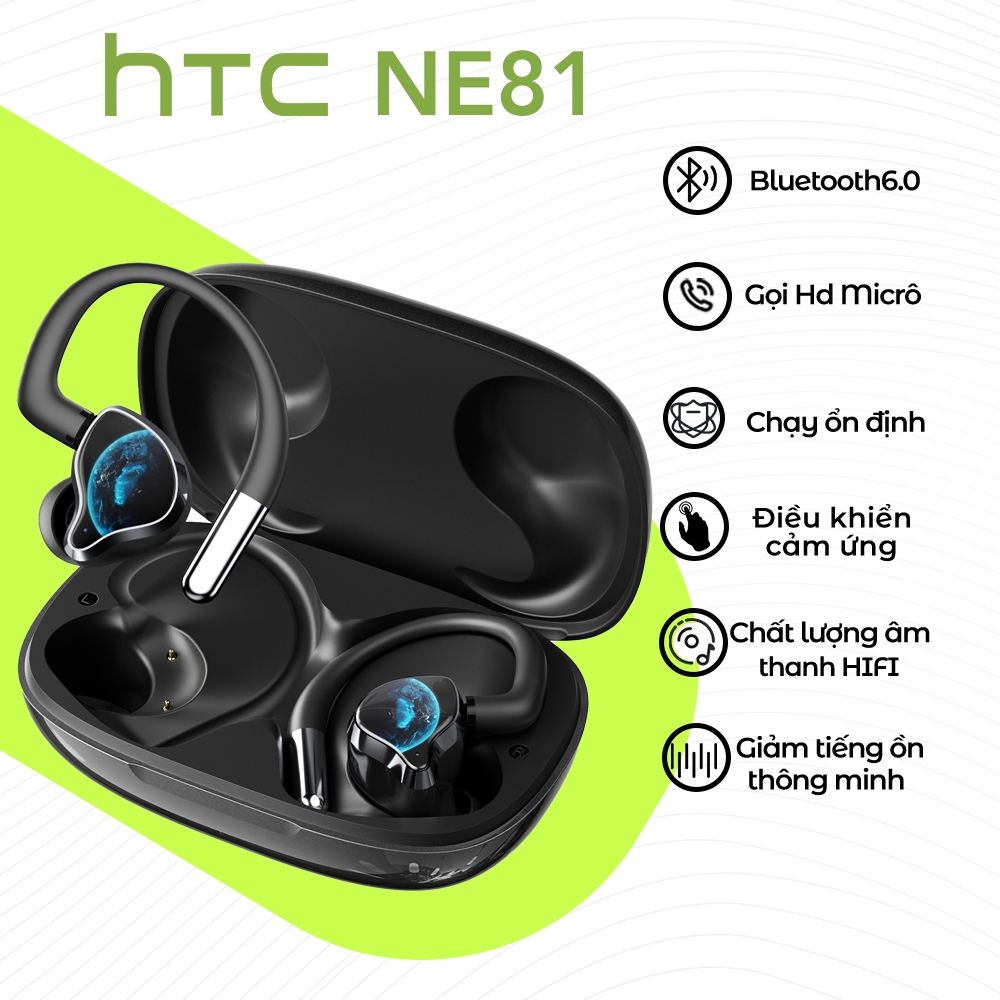 HTC NE81  Tai nghe Bluetooth 3 trong 1 Thiết bị kép Thay đổi giọng nói Card âm thanh Tai nghe chơi game HIFI Mic | BigBuy360 - bigbuy360.vn