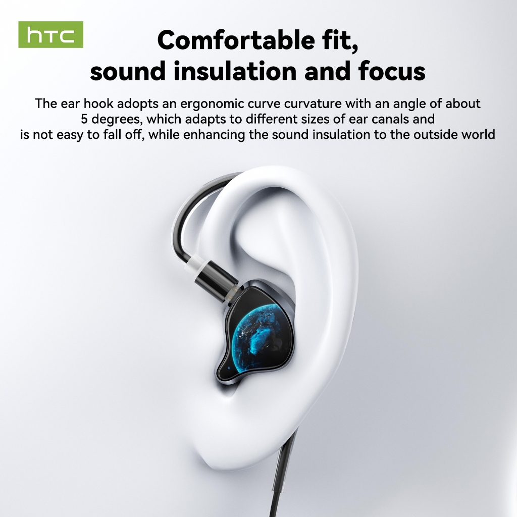HTC NE81  Tai nghe Bluetooth 3 trong 1 Thiết bị kép Thay đổi giọng nói Card âm thanh Tai nghe chơi game HIFI Mic | BigBuy360 - bigbuy360.vn