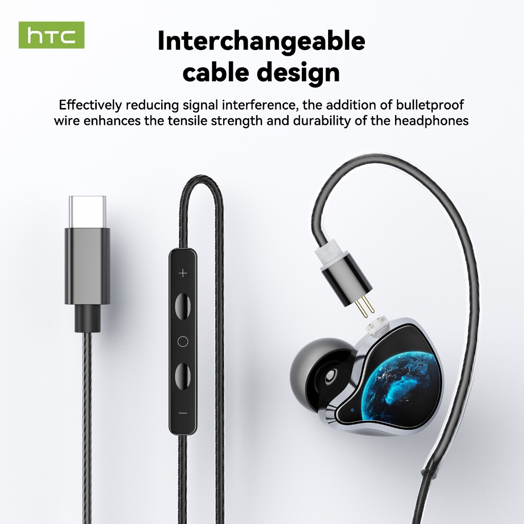 HTC NE81  Tai nghe Bluetooth 3 trong 1 Thiết bị kép Thay đổi giọng nói Card âm thanh Tai nghe chơi game HIFI Mic | BigBuy360 - bigbuy360.vn