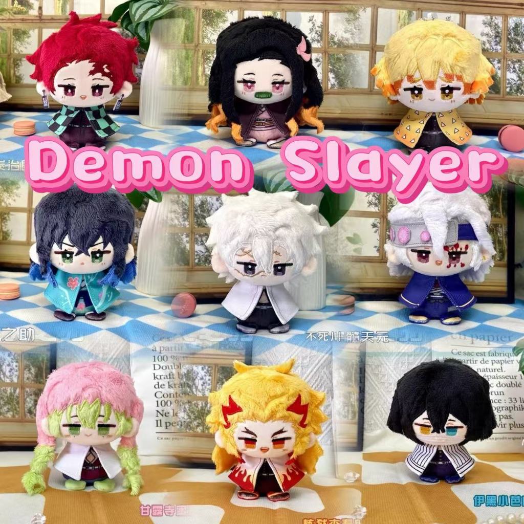 CHẤT LƯỢNG CAOAnime Demon Slayer Sang Trọng Búp Bê Dễ Thương Zenitsu Sanemi Mitsuri Kyoujurou Tanjir